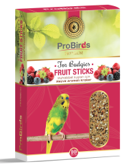 PRO BİRDS Meyveli Muhabbet Krakeri 10'LU