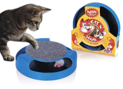 Fareli Çember Kedi Oyuncağı 25 cm