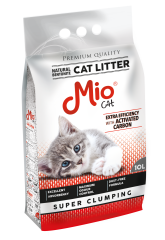 MİO 10 Lt. Aktif Karbonlu Bentonit Kedi Kumu