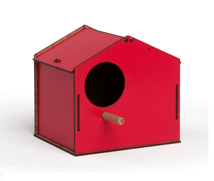 LAZER KESİM ÇATILI RENKLİ YUVA 4 Adet