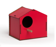 LAZER KESİM ÇATILI RENKLİ YUVA 4 Adet