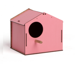 LAZER KESİM ÇATILI RENKLİ YUVA 4 Adet