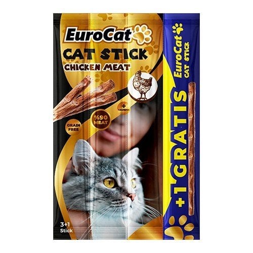 Eurocat Catstick Tavuklu Kedi Ödülü 20 gr