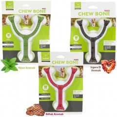 NUNBELL KÖPEK OYUNCAGI ÇATAL KEMİK M