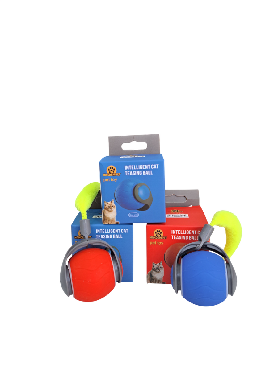 Lüx Haraketli Titreşimli Kedi Topu