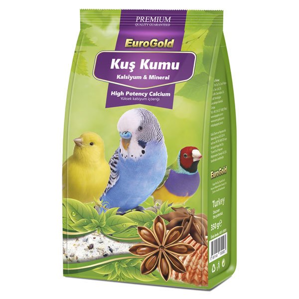EuroGold Kuş Kumu 250 Gr 10 Adet