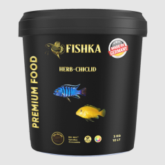 FISHKA PREMIUM HERB-CHICLID GRANÜL YEM 10 LT 3 KG