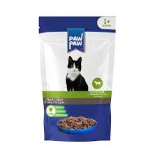 PAW PAW KEDİ KUZU ETLİ 85 GR POUCH 24 ADET