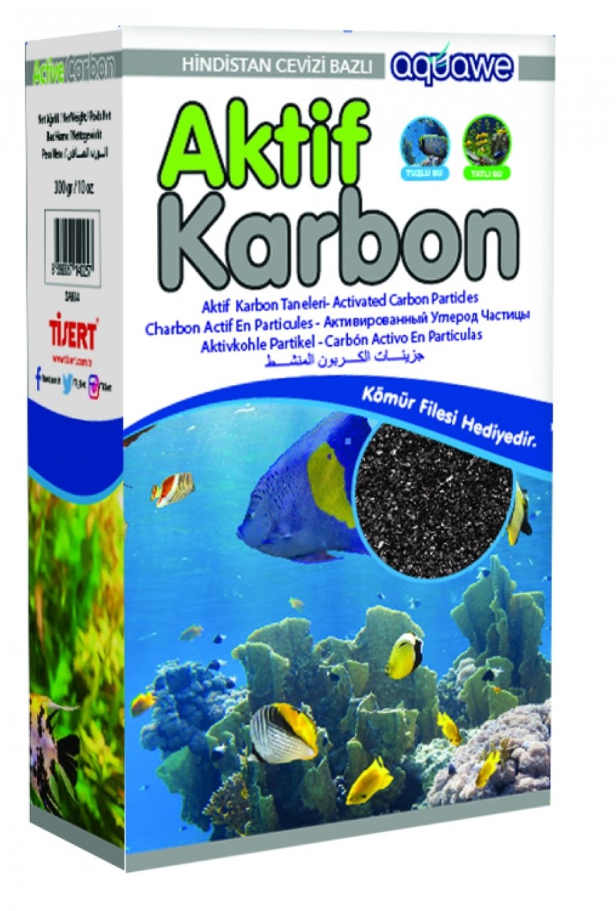 TİSERT Aktif Karbon 300 Gr