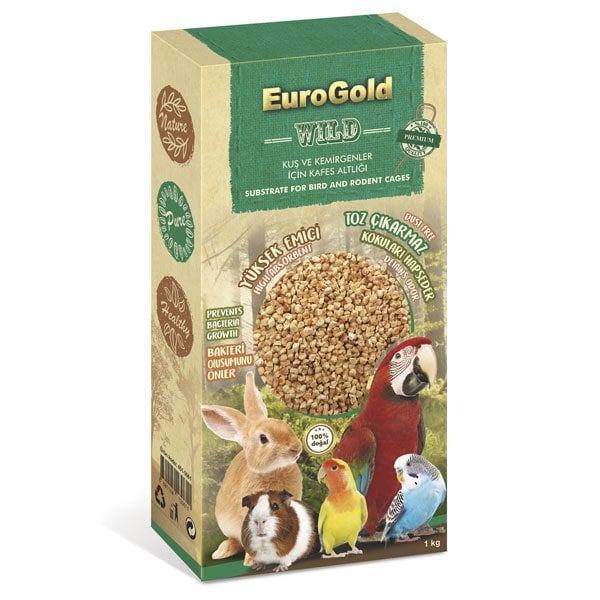 Eurogold Kuş Ve Kemirgen Kafes Altlığı Taban Malzemesi 1 Kg