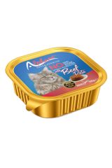 ALPHA ALU CUP YETİŞKİN KEDİ EZME BİFTEKLİ 16'LI