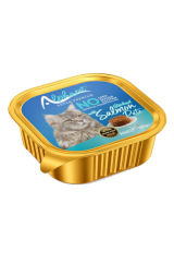 ALPHA ALU CUP YETİŞKİN STERİL KEDİ EZME SOMONLU 16'LI