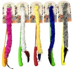 WALKY PAW KEDİ OYUNCAĞI OLTA PELUŞ SOLUCAN