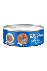 ALPHA PET YETİŞKİN KEDİ SOSLU GOURMET SOMONLU 100 GR. 24'LÜ
