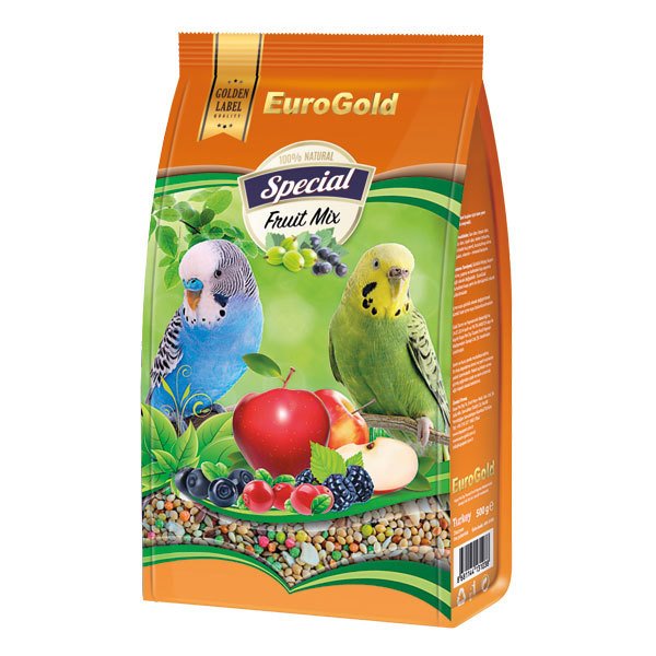 EuroGold Special Meyveli Muhabbet Kuşu Yemi 500gr 12 ADET