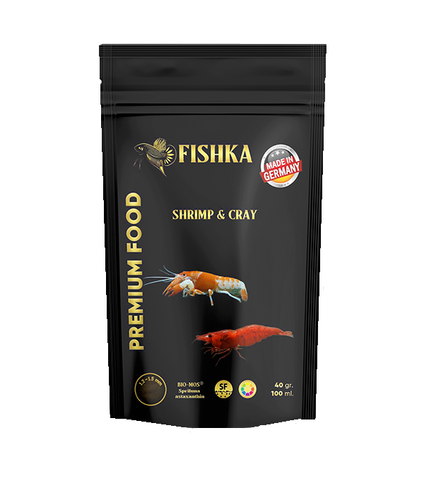 FISHKA PREMIUM SHRIMP & CRAY 100 ML KARİDES VE KEREVİTLER GRANÜL YEM