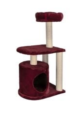 LN4120 BÜYÜK BOY TIRMALAMA EVİ 115x61x45 CM GRİ