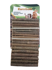 EuroGold Doğal Ahşap Kemirgen Tüneli 12x40cm