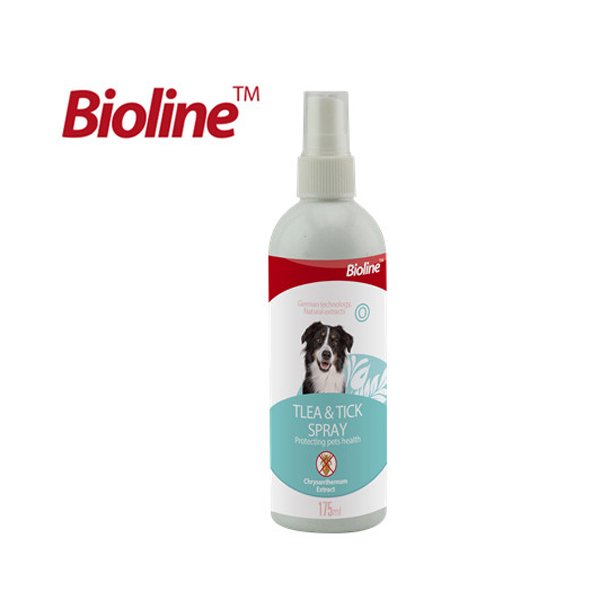 Bioline Kedi Köpek Asalak Uzaklaştırıcı Bitkisel Sprey 175 Ml