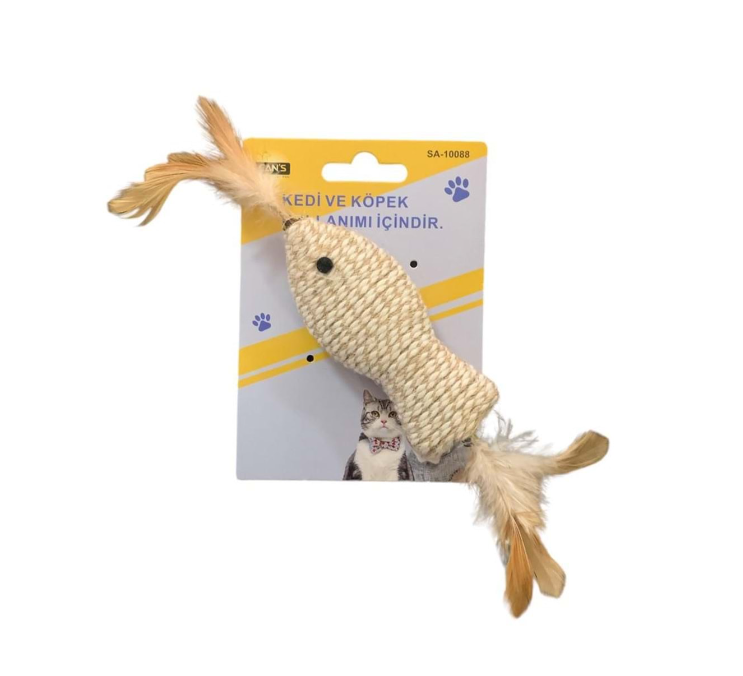 Hasır Sargılı Balık Oyuncak 33 cm