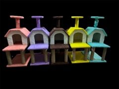BRS08 3 Katlı Kedi Evi