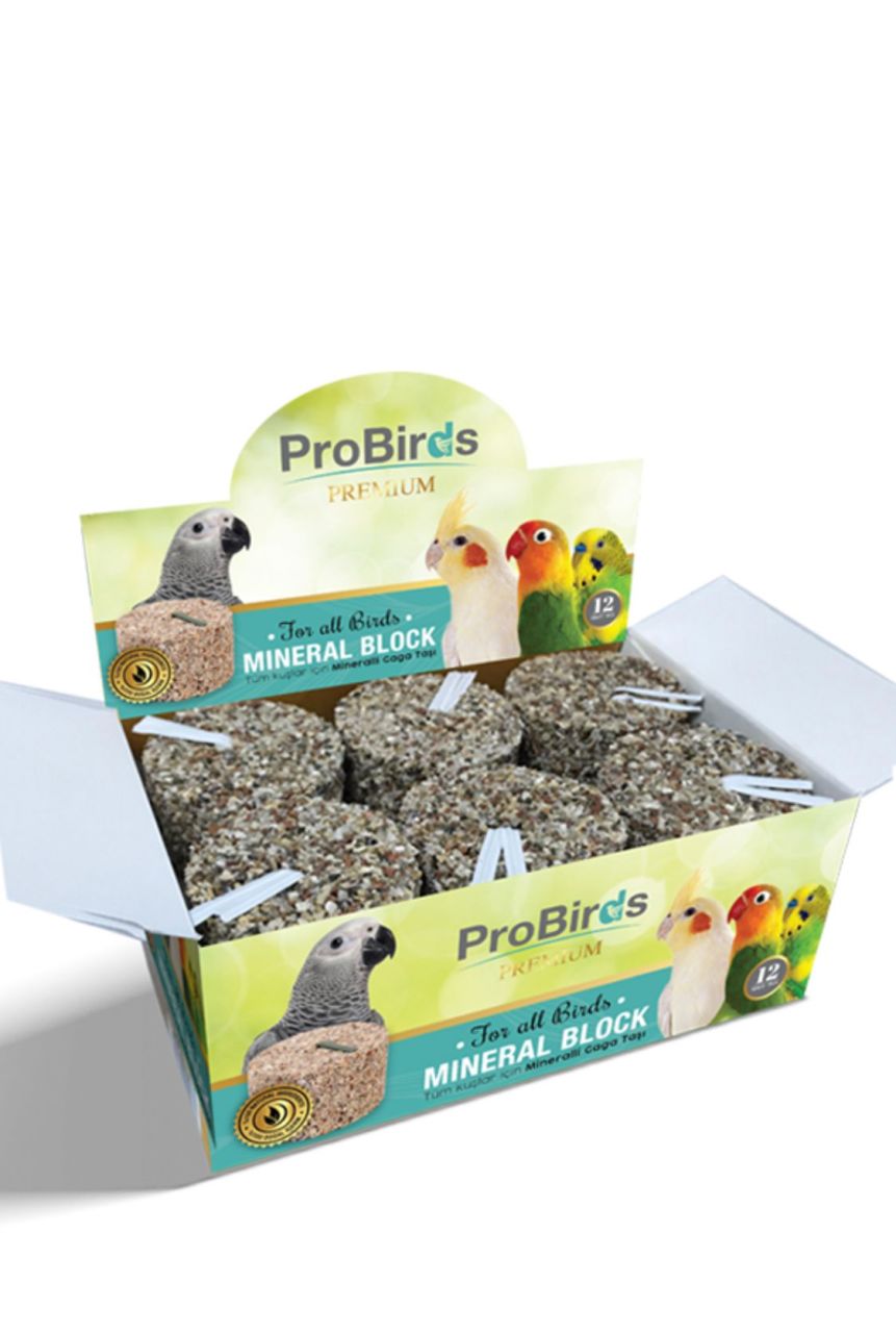 PRO BİRDS Mineral Block 12'li