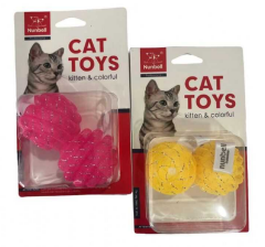 NUNBELL KEDİ OYUNCAGI HIŞIRTILI TOP