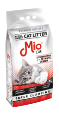 MİO 5 Lt. Aktif Karbonlu Bentonit Kedi Kumu