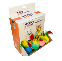 Walky Paw 4 Cm Tüylü Sünger Top 40'Lı