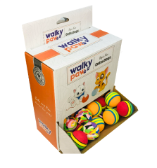 Walky Paw Renkli 3.5 Cm Kedi Topu 60'lı