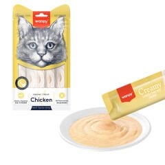 Wanpy Tavuk 12'li-Krema Kedi Ödülü 5x14 gr