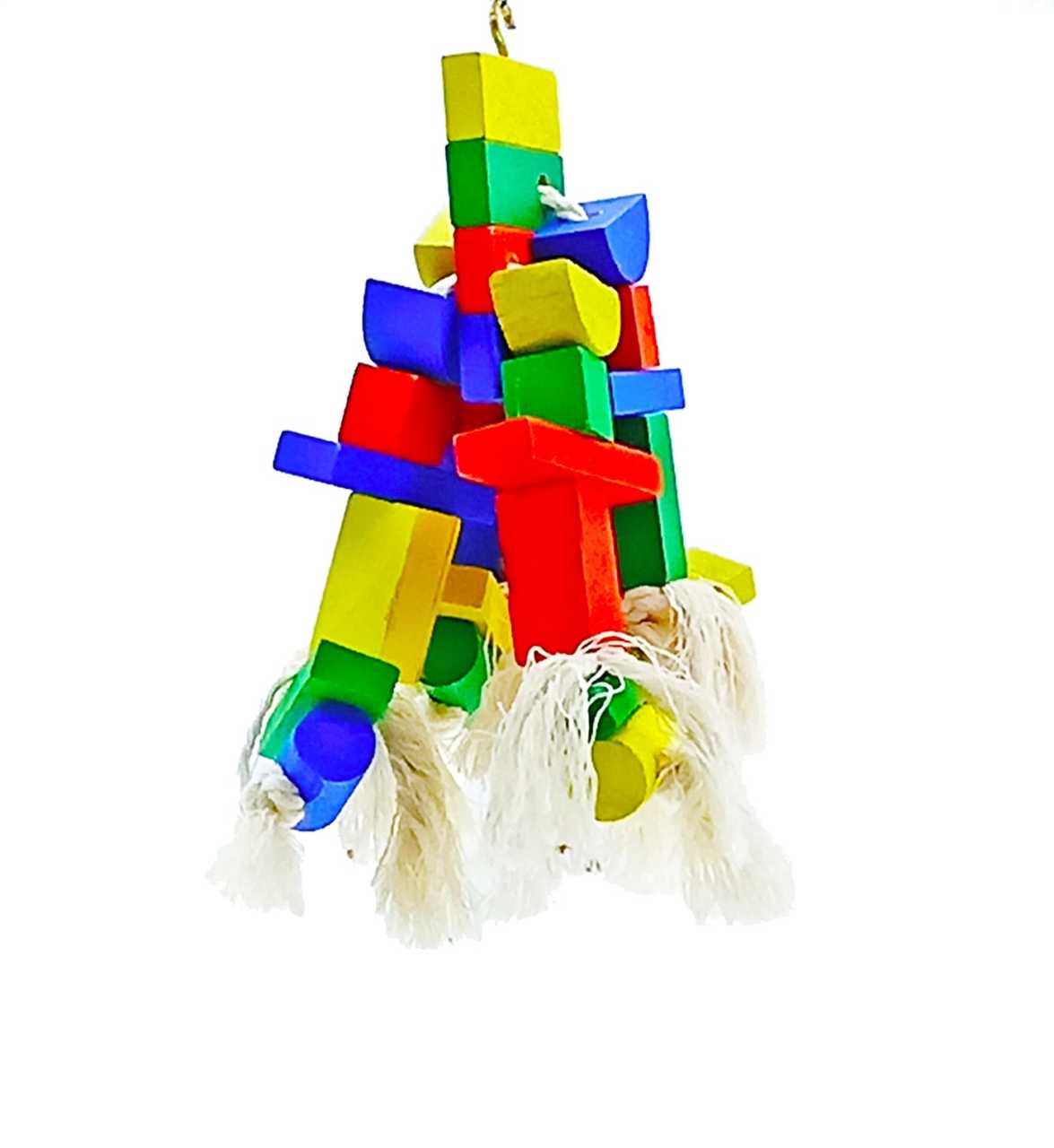 RENKLİ TAHTALI PAPAĞAN OYUNCAĞI