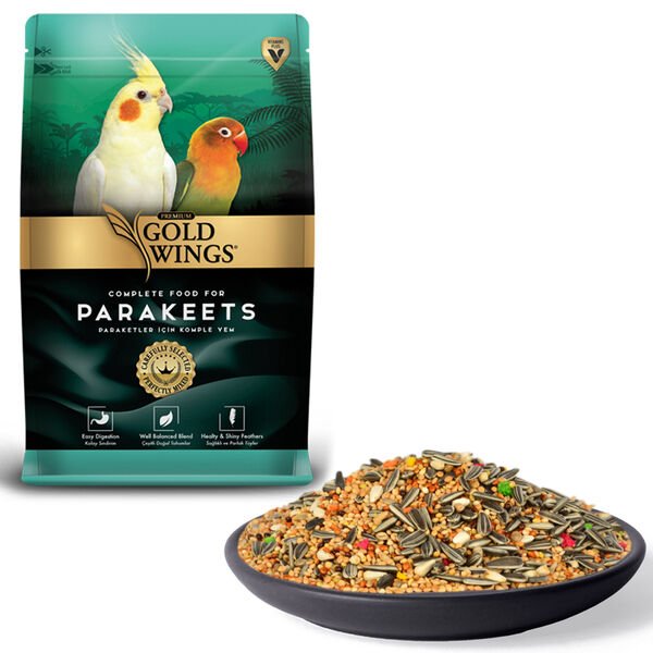 Gold Wings Premium Paraket 1 kg 6'lı