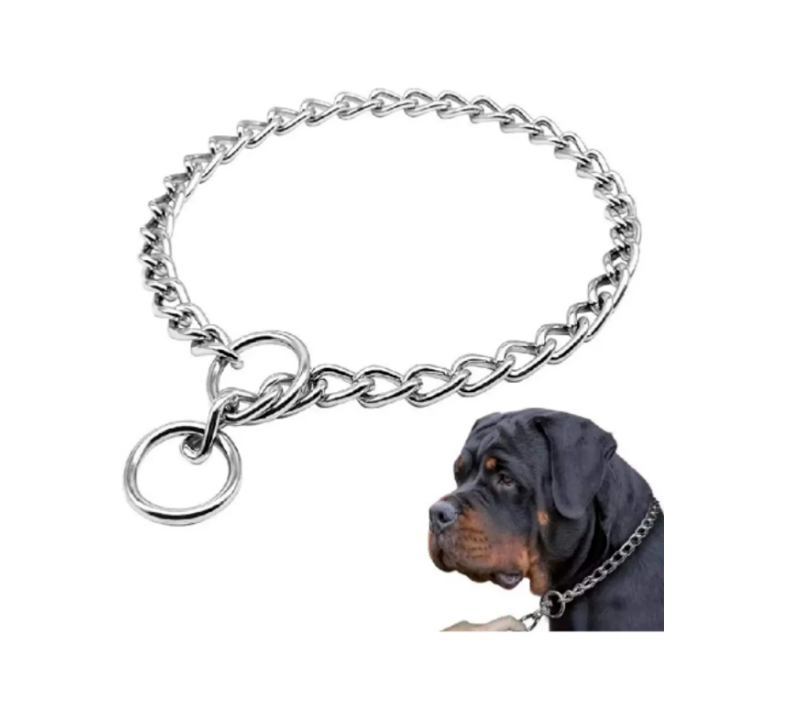 Zincir Boğma Köpek Tasması 5 MM 60 CM