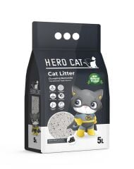 Hero Cat Aktif Karbonlu Bentonit Kedi Kumu 5 Lt