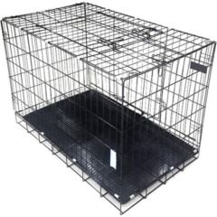 Metal Köpek Kafesi (60*40*48)cm  Siyah