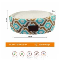 Anti Bakteriyel Yıkanabilir Koku Tutmaz Kedi Köpek Yatağı Model 5