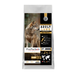 PRO PERFECK PREMİUM YETİŞKİN KUZULU KÖPEK MAMASI 15 KG