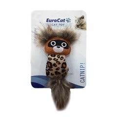 EuroCat Catnip Kedi Oyuncağı Leopar Sincap 16 cm