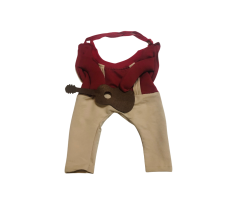 Gitar Çalan Köpek Kostüm X- Large 18-30 Kg Boy : 43 CM