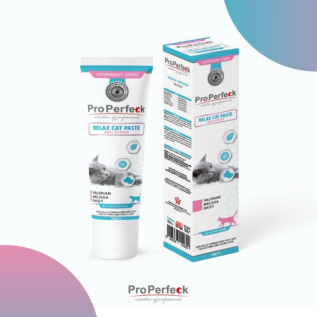 Pro Perfeck Relax Anti Stres Kedi Sakinleştirici Paste Macunu 100 Gr