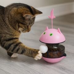 Hazneli Hacı Yatmaz ödül Mamalı Kedi Oyuncak Büyük Boy