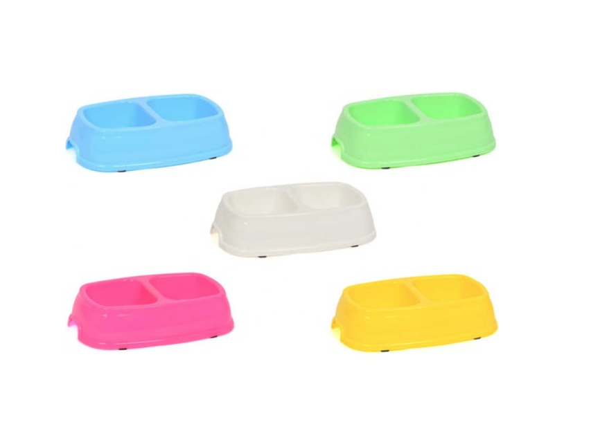 Mio İkili Mama Kabı Büyük 27X13 Cm 10'Lu