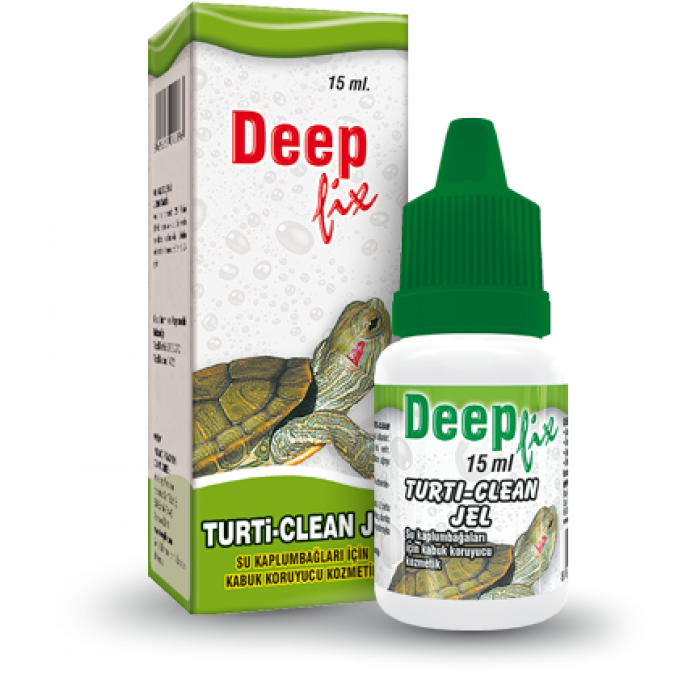 Deep Turti-Clean Kaplumbağa Kabuk Koruyucu JEL 15 ml