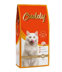 CUDDY TAVUKLU YETİŞKİN KEDİ MAMASI 15 KG