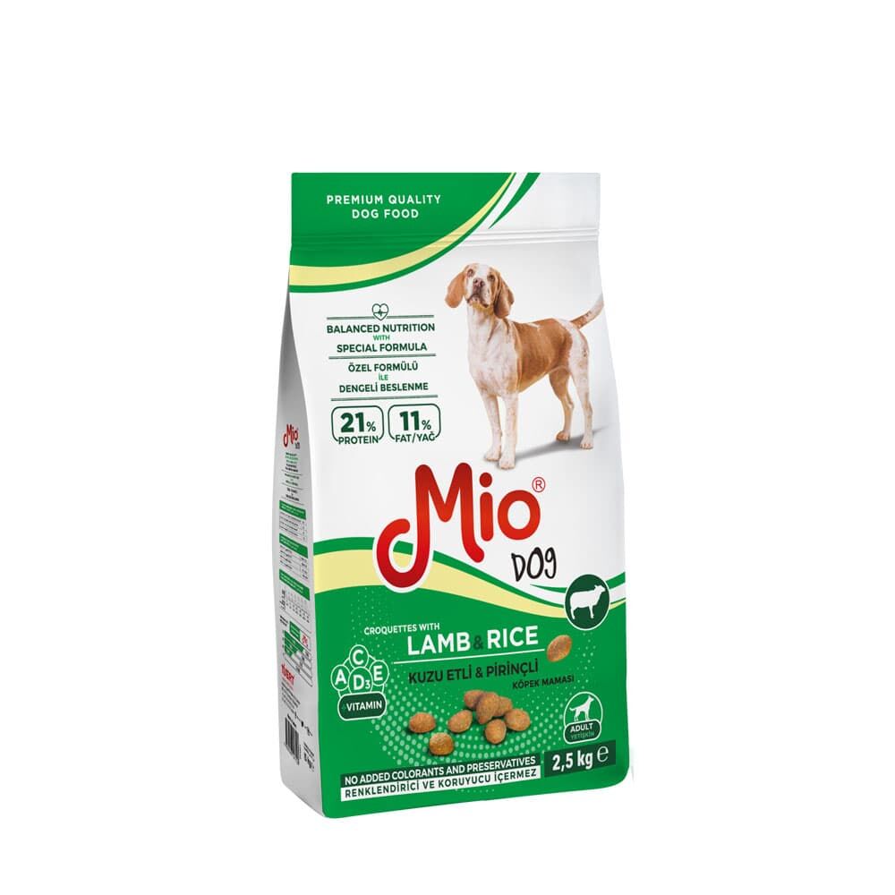Kuru Mama - Mio 2,5 kg Köpek - Kuzu & Pirinçli