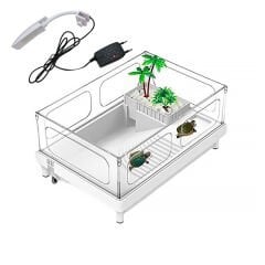 Sobo Plastik Kaplumbağa Bahçesi Lambalı 38x27x18