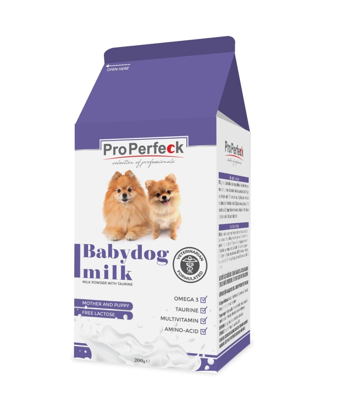 PRO PERFECK KÖPEK SÜT TOZU 200 GR