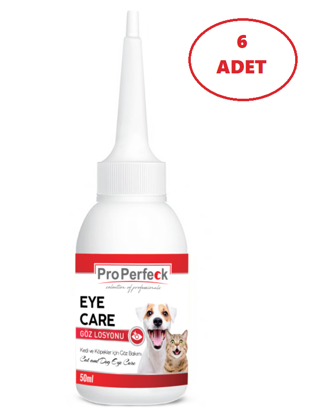 PRO PERFECK Kedi Ve Köpek Göz Temizleme Losyonu 50 ML  6 Adet