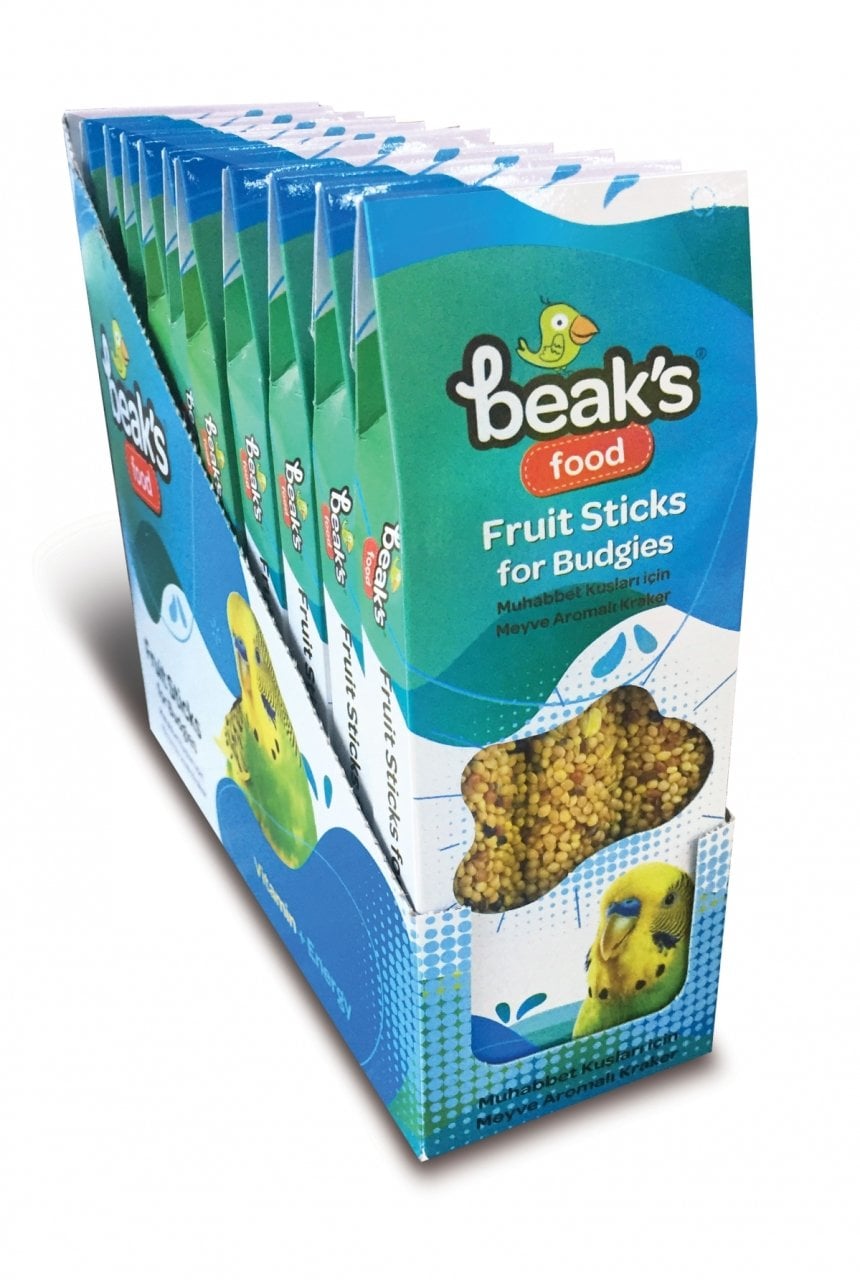 BEAKS 3'lü Meyveli Muhabbet Krakeri  10'LU